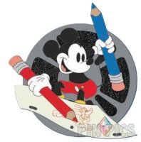 WDW - Animator Mickey - If We Were There! Set 1 - Celebrating 25 Years of Disney Pins 2025 - Pivots