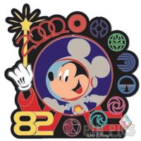 WDW - Astronaut Mickey - If We Were There! Set 6 - Celebrating 25 Years of Disney Pins 2025 - Spinner