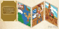 DLR - Goofy Exploring Frontierland and Adventureland - Enchanted Parks Series - Niftie Fifties Flashback - 3D - Hinged