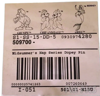 DIS - Dopey - Sleeping on Moon - Midsummer's Nap - Snow White and the Seven Dwarfs