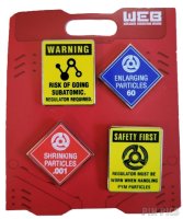 DLR - PYM Safety Signs Booster Set - Avengers Campus - Marvel