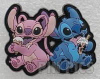 Loungefly - Stitch and Angel Eating Ice Cream - Vacation - Free-D - Mystery - Hot Topic