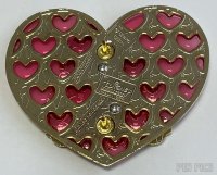 DSSH - Stitch - Valentine's Day Hearts - Stained Glass - Zootopia