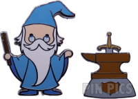 DLR - Merlin and Sword in the Stone - it's a small world - Fantasyland Cuties - Set