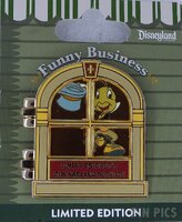DLR - Jiminy - Window - Funny Business Collection - Pinocchio