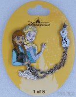 HKDL - Anna, Elsa and Olaf - Frozen - Chain