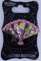WDI - Rapunzel, Maximus and Pascal - Tangled - Floral Fan