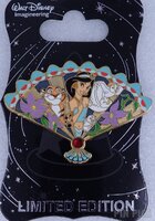 WDI - Jasmine and Rajah - Aladdin - Floral Fan