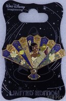 WDI - Tiana, Ray and Louie - Princess and the Frog - Floral Fan