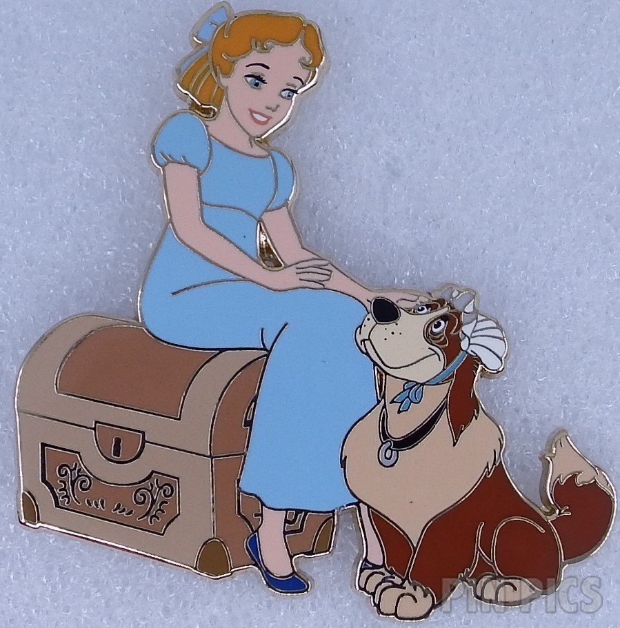 D23 Expo DSSH Dog ディズニーピン バッジ ナナ　ピーターパン PP166597 - DEC - Nana - Brown Paint Jar - Color Shades of Magic