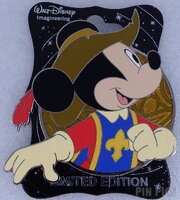 WDI - Mickey Profile - Three Musketeers -  Mickey Through The Years