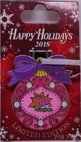 WDW - Pop Century - Resort Baubles Ornament - Holiday 2018