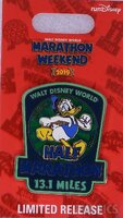 WDW - Donald - runDisney - Marathon Weekend 2019 - Half Marathon Logo