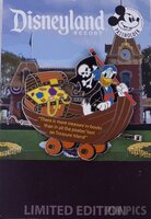 DL - Donald Duck - Wooden Boat - Annual Passholder Train - Quote