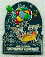 Mickey and Minnie - Hotdog and Balloons - Runaway Railway