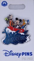 DCA - Goofy, Mickey, Donald, Chip and Dale - Grizzly River Run