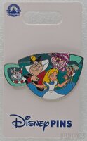 Alice, White Rabbit, Queen of Hearts, Mad Hatter, Cheshire Cat - Teacup - Alice in Wonderland
