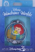 WDW - Cutie Ariel and Flounder - Wondrous Worlds Series - Little Mermaid