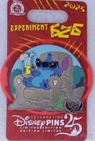 Stitch - Sitting in a Sand Chair - Pin Trading Nights 2025 - Pivoting Lemonade
