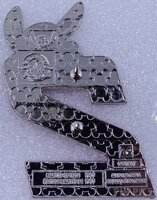 WDW - Stitch Chewing on Number 2 - Pin Trading Nights 2025