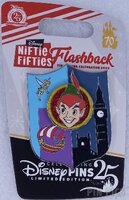DLR - Peter Pan - Fantasyland - Disneyland Banners Series - Niftie Fifties Flashback