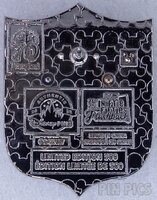 DLR - Ludwig von Drake - Adventureland - Disneyland Banners Series - Niftie Fifties Flashback