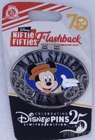 DLR - Mickey, Walt Disney - Main Street USA - Walt's Vision - Niftie Fifties Flashback