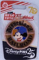DLR - Mickey, Walt Disney - Disneyland Railroad - Walt's Vision - Niftie Fifties Flashback