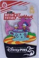 DLR - Donald and Daisy - Mad Tea Party - Playing in the Park Series - Niftie Fifties Flashback - Slider