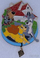Lady, Tramp, Trusty, Jock - Lady and the Tramp 70th Anniversary - Dangle