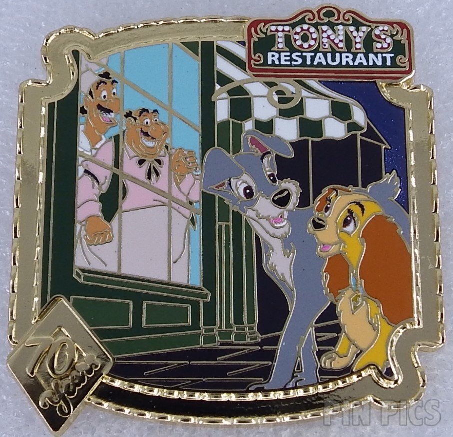 PP174034 - Tony's Restaurant - Lady and the Tramp 70th Anniversary