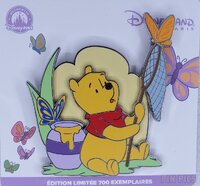 DLP - Winnie the Pooh - Holding a Butterfly Net - May Butterfly Series