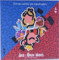 DLP - Alice and the Queen of Hearts - Op Art - Jumbo