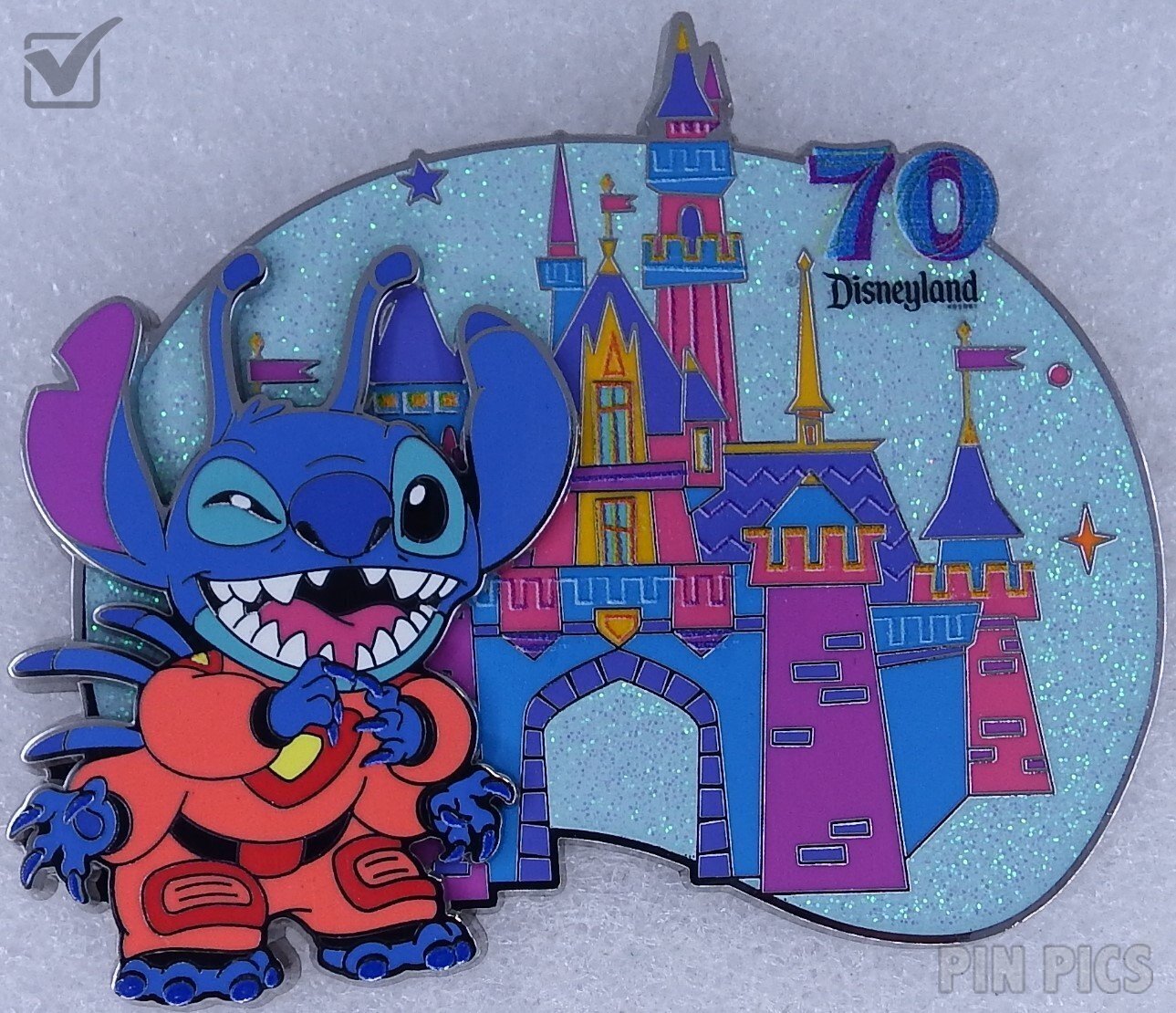 PP174544 - DLR - Stitch - Disneyland 70th Anniversary Quarterly