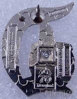DLR - Hunny Pot - Letter D - 70th Anniversary - Key to Disneyland