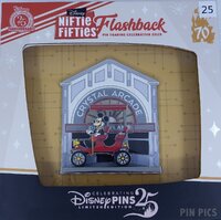 DLR - Mickey - Crystal Arcade - Vehicles of Main Street U.S.A. Series - Niftie Fifties Flashback - Slider - Diorama
