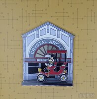 DLR - Mickey - Crystal Arcade - Vehicles of Main Street U.S.A. Series - Niftie Fifties Flashback - Slider - Diorama