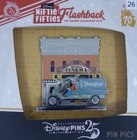 DLR - Goofy - Cinema - Vehicles of Main Street U.S.A. Series - Niftie Fifties Flashback - Slider - Diorama