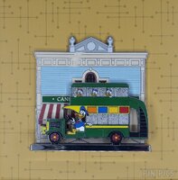 DLR - Donald and Nephews - Candy Palace - Vehicles of Main Street U.S.A. Series - Niftie Fifties Flashback - Slider - Diorama