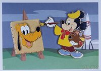 DLR - Disneyland Art Corner Gift Boxed Set - Niftie Fifties Flashback - Magnetic