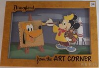 DLR - Disneyland Art Corner Gift Boxed Set - Niftie Fifties Flashback - Magnetic