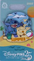 Stitch - Attacking a Sandcastle - Summer 2025