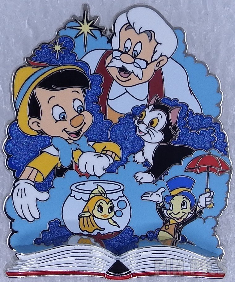 Disney - pinoco リメイクダッフィー PP175002 - WDW - Pinocchio - Fairy Tale Moments - June - PinPics