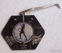 Disney Movie Insiders - Shuri and Okoye - Happy Holidays 2022 Ornament - Spinner