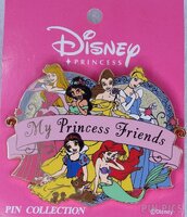 Japan - Snow White, Ariel, Cinderella, Aurora, Belle and Jasmine - My Princess Friends