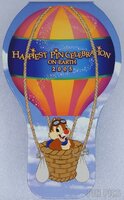 WDW - Chip and Dale Hot Air Balloon Set - Happiest Pin Celebration On Earth