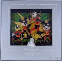 WDW - Incredibles Fab 4 - Where Dreams HapPin - Pin Celebration 2007 - Jumbo