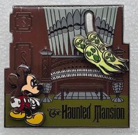 WDW - Mickey Mouse - The Haunted Mansion Ballroom Scene - Slider