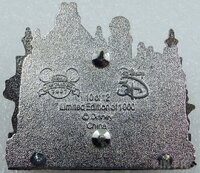 WDW - Haunted Mansion - October - Pin of the Month - 3D Attractions - Diorama