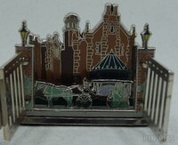 WDW - Haunted Mansion - October - Pin of the Month - 3D Attractions - Diorama